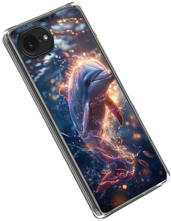 iPhone 16e / 17e Cover Delfin