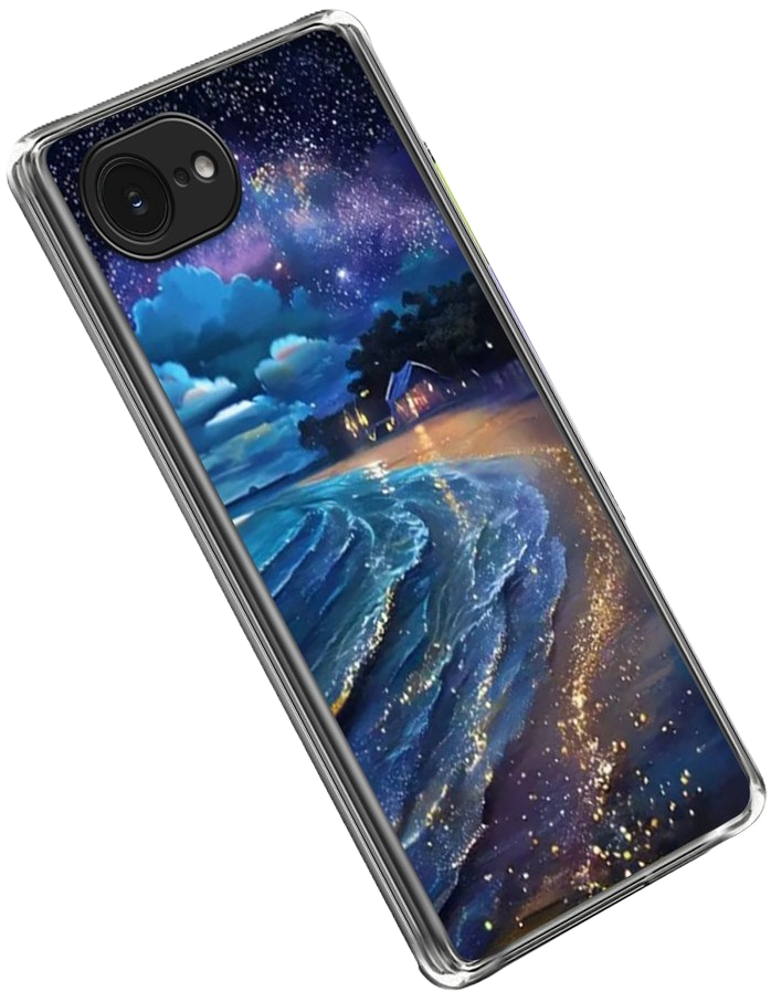 iPhone 16e / 17e Cover Stjerneklar Strand