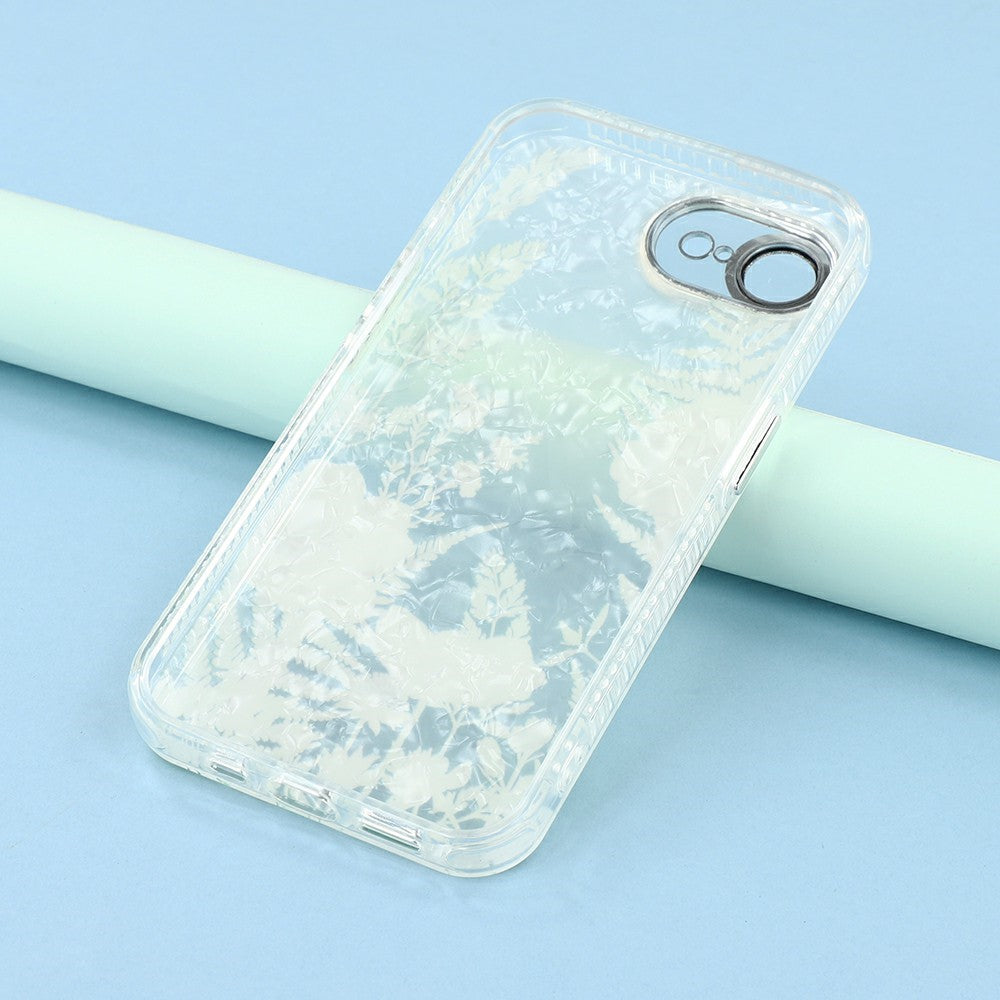 iPhone 16e / 17e Cover Blomster – Grønne