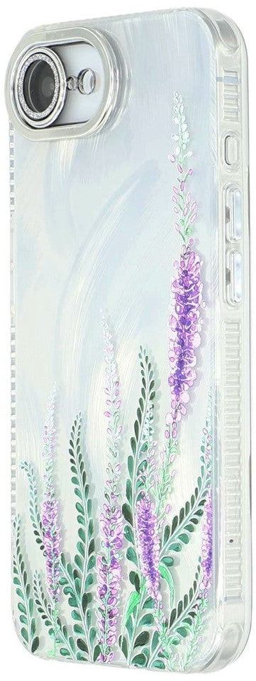 iPhone 16e / 17e Cover Blomster – Grønne