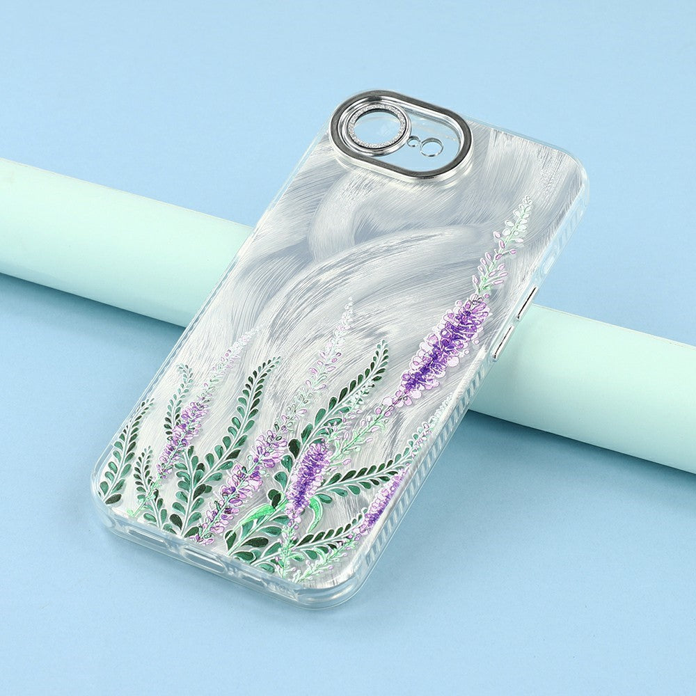 iPhone 16e / 17e Cover Blomster – Grønne