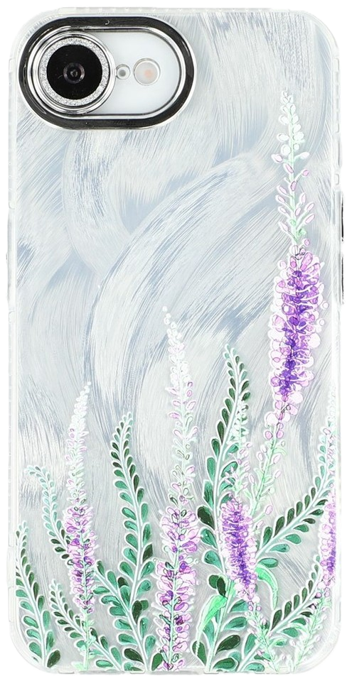 iPhone 16e / 17e Cover Blomster – Grønne