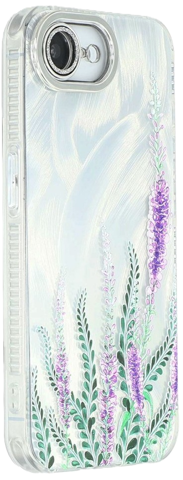 iPhone 16e / 17e Cover Blomster – Grønne