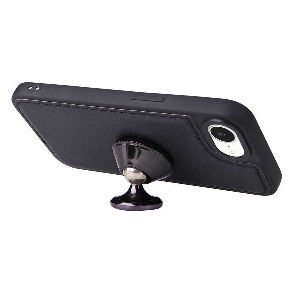 iPhone 16e / 17e Wallet Flip Cover 2-i-1 – Sort