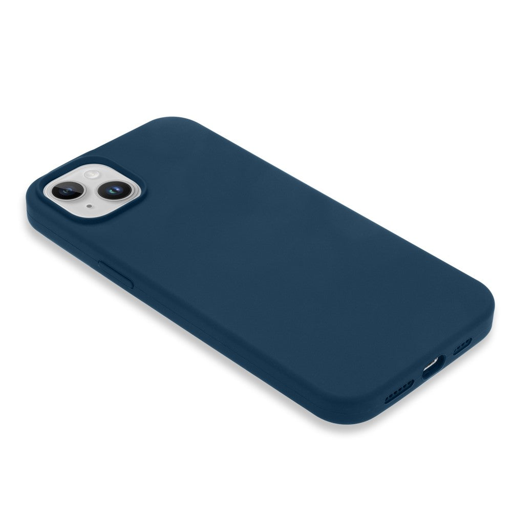 iPhone 14 Plus MagSafe Cover ensfarvet – Blå - produktbillede 5