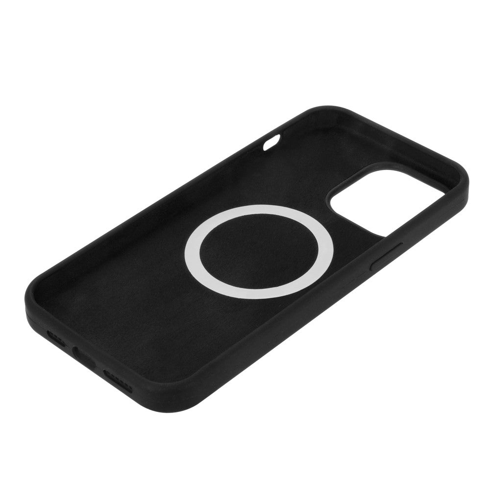 iPhone 14 Pro Max MagSafe Cover ensfarvet – Sort - produktbillede 6