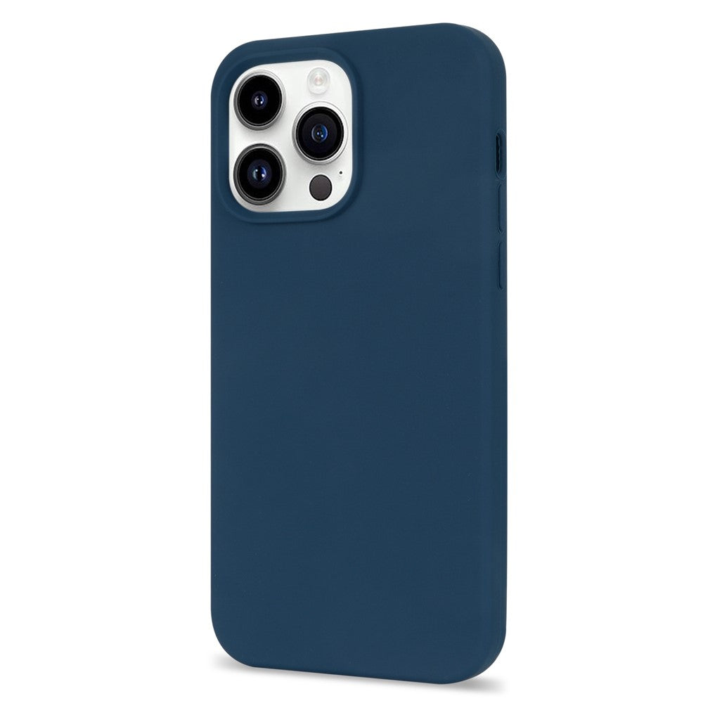 iPhone 14 Pro Max MagSafe Cover ensfarvet – Blå - produktbillede 3
