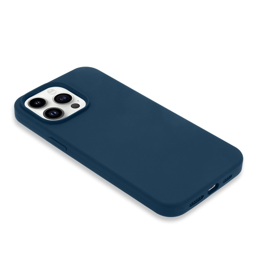 iPhone 14 Pro Max MagSafe Cover ensfarvet – Blå - produktbillede 5