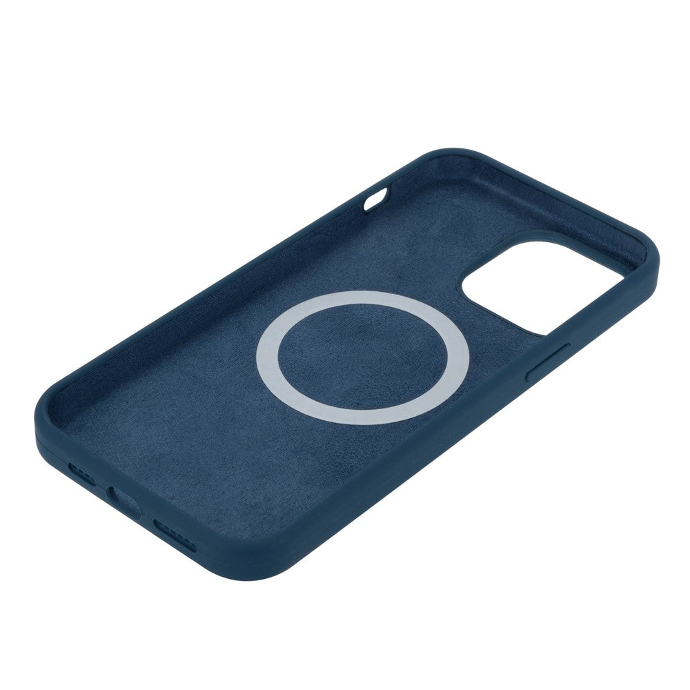 iPhone 14 Pro Max MagSafe Cover ensfarvet – Blå - produktbillede 6