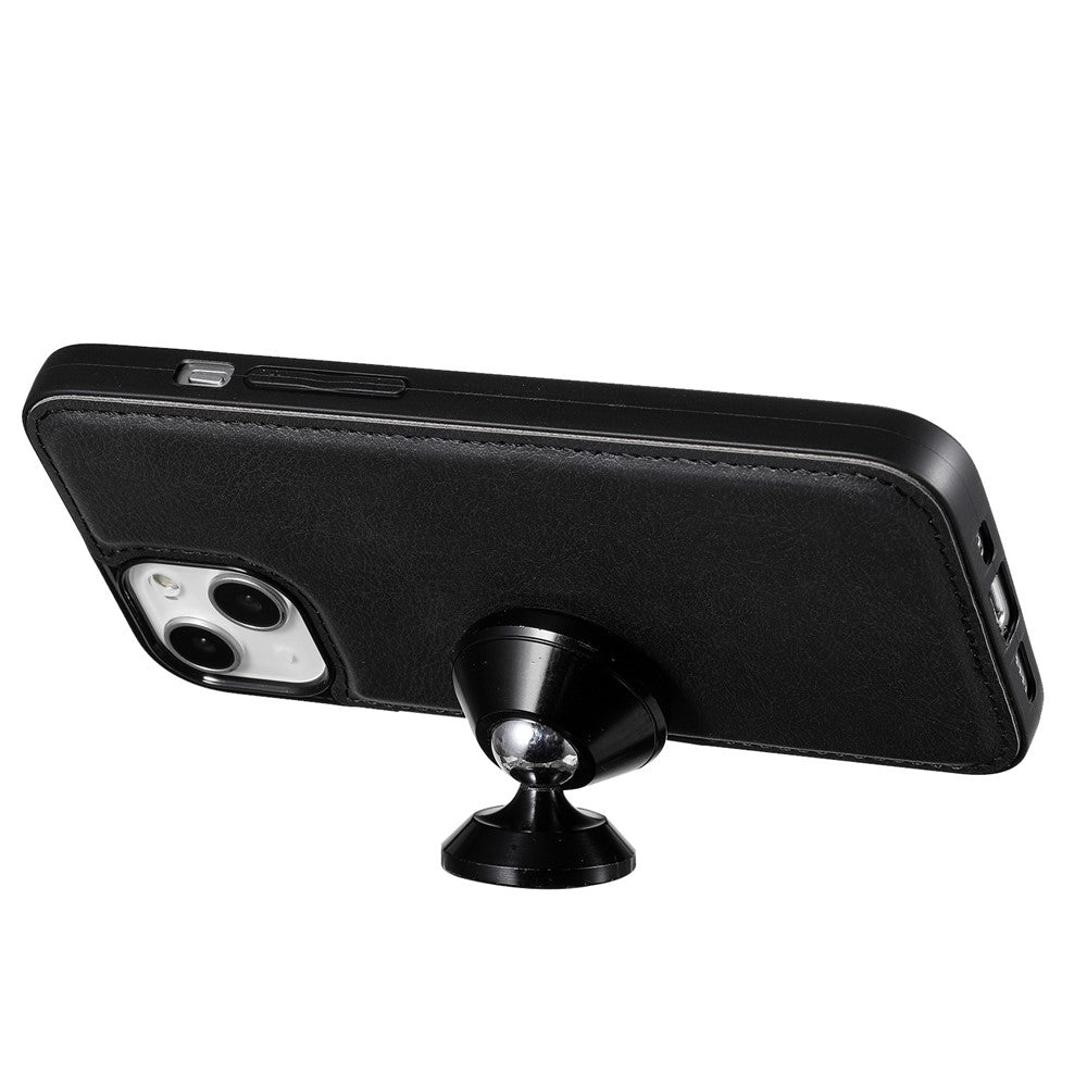 iPhone 14 TPU Cover Detachable 2 in 1 Design – Sort - produktbillede 4