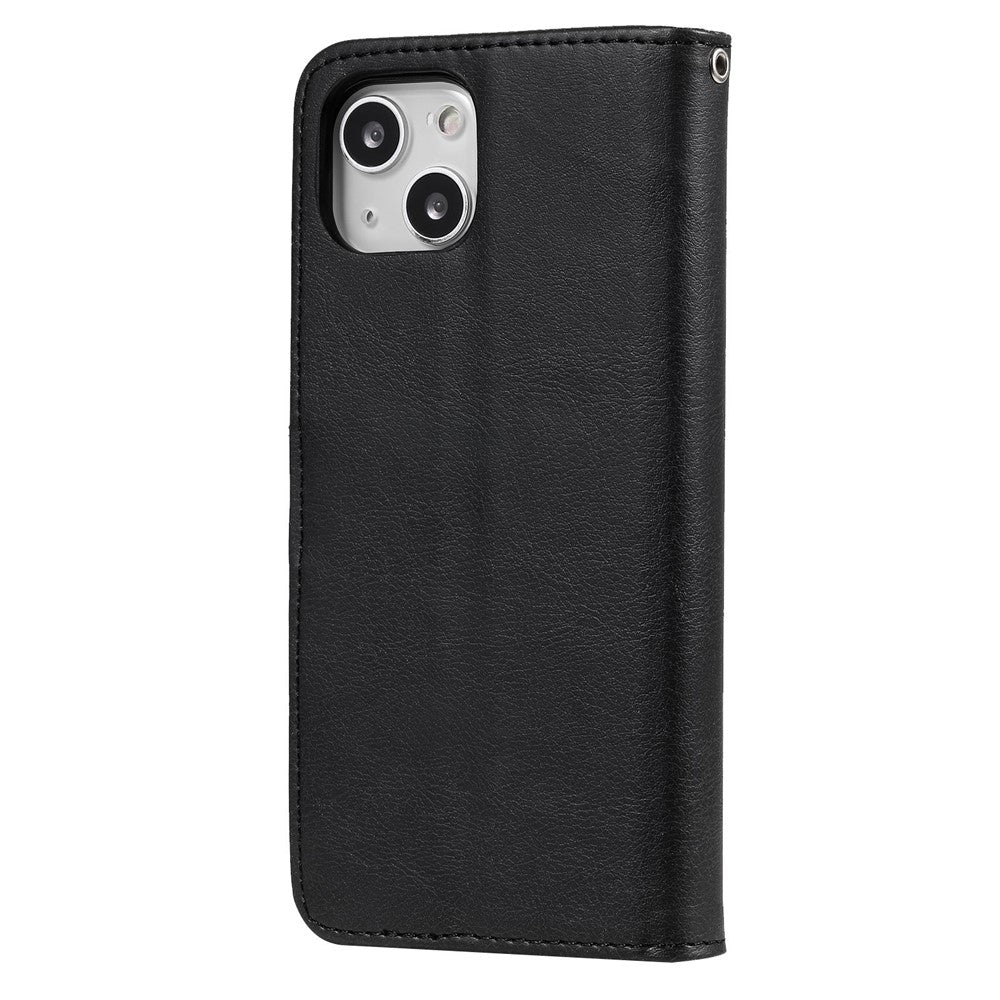 iPhone 14 TPU Cover Detachable 2 in 1 Design – Sort - produktbillede 7