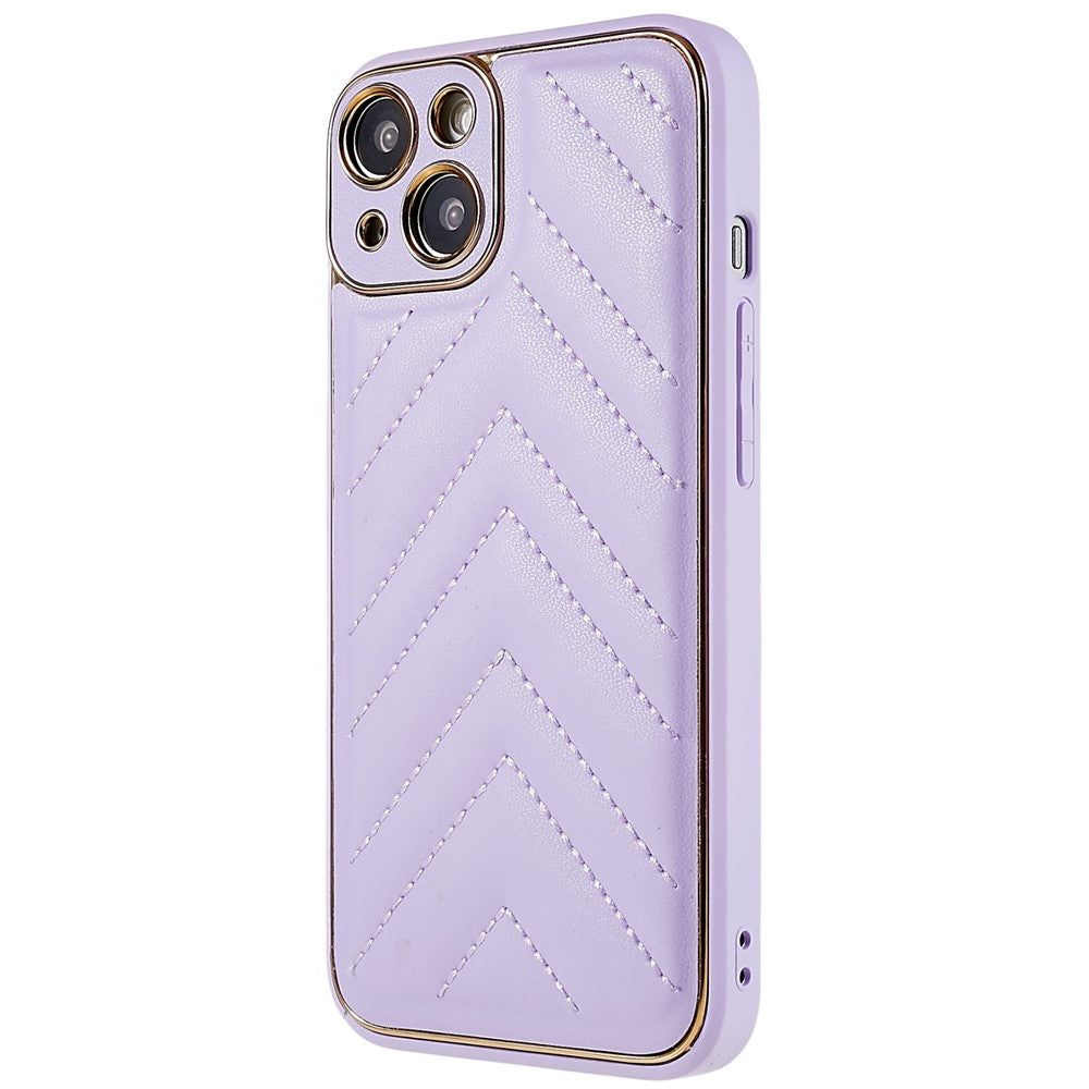 iPhone 14 Sildeben Mønster – Lilla - produktbillede 2