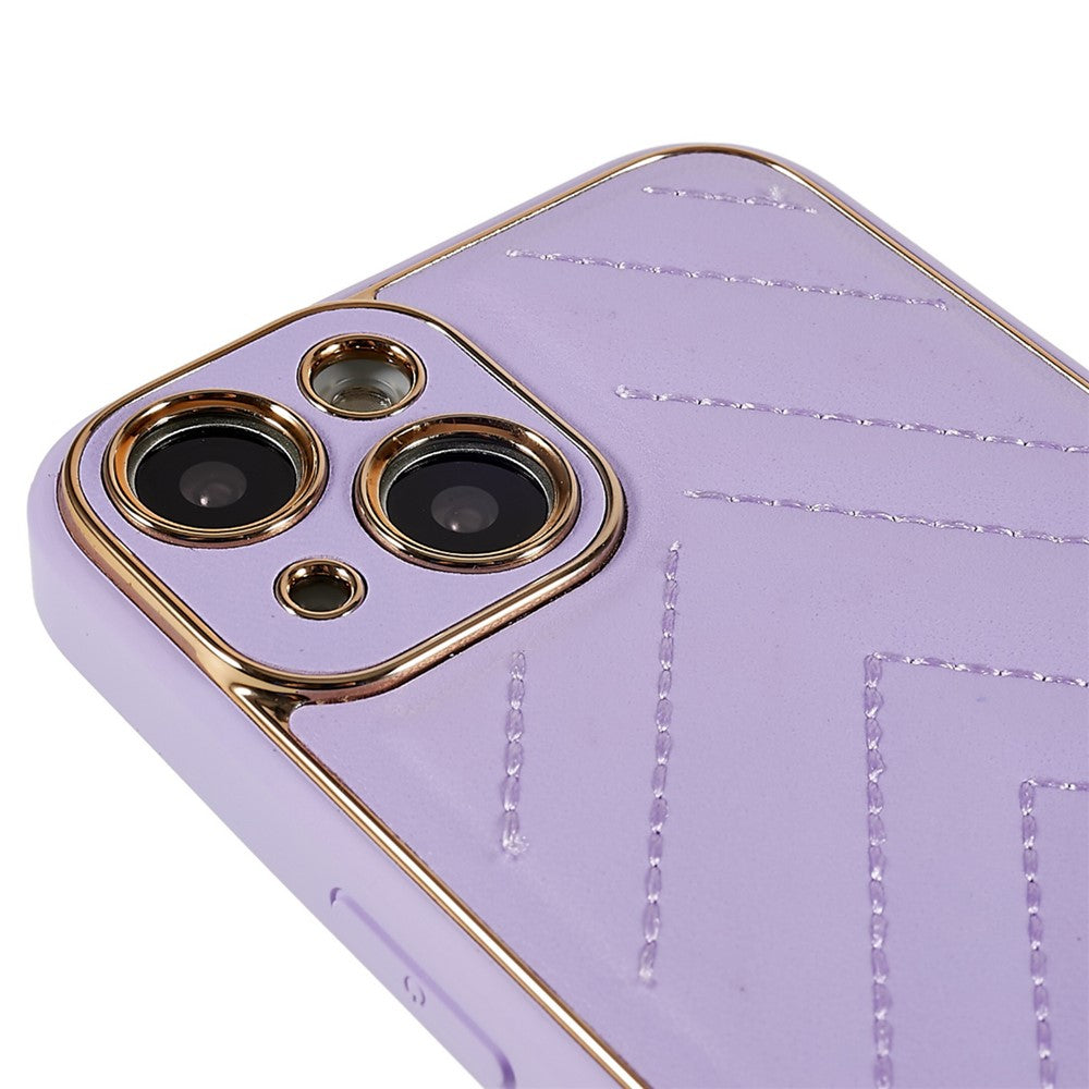 iPhone 14 Sildeben Mønster – Lilla - produktbillede 6