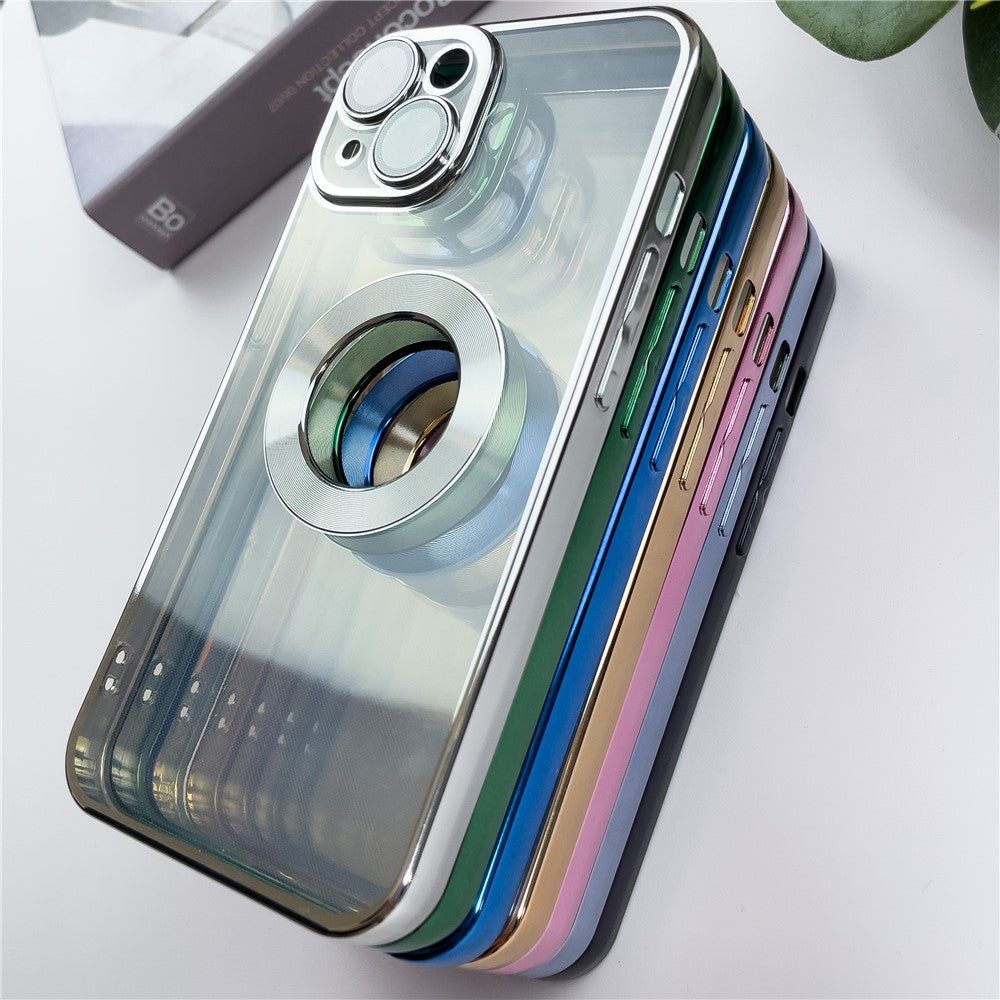 iPhone 14 Plus MagSafe Cover electroplate – Sort - produktbillede 4