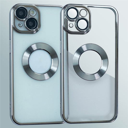 iPhone 14 Plus MagSafe Cover electroplate – Sølv - produktbillede 1