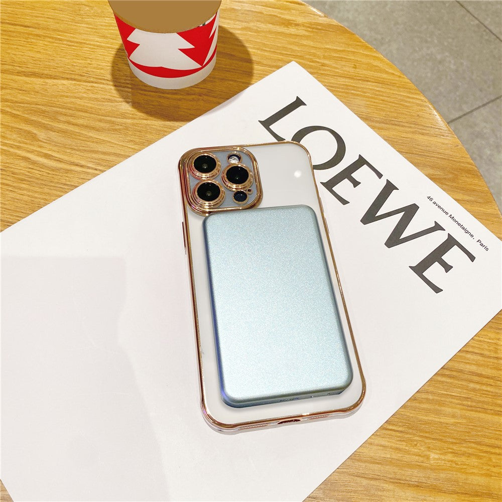 iPhone 14 Pro MagSafe Cover electroplate – Guld - produktbillede 4