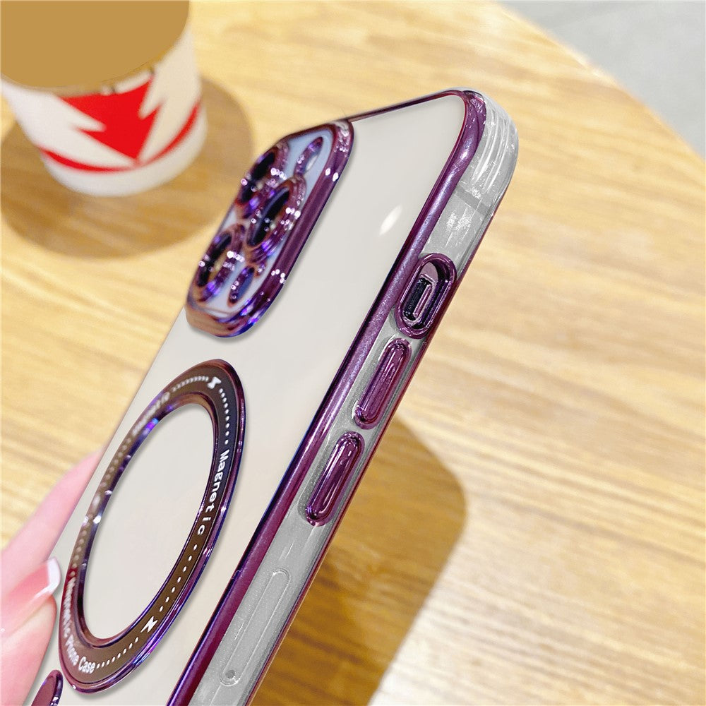 iPhone 14 Pro MagSafe Cover electroplate – Guld - produktbillede 5