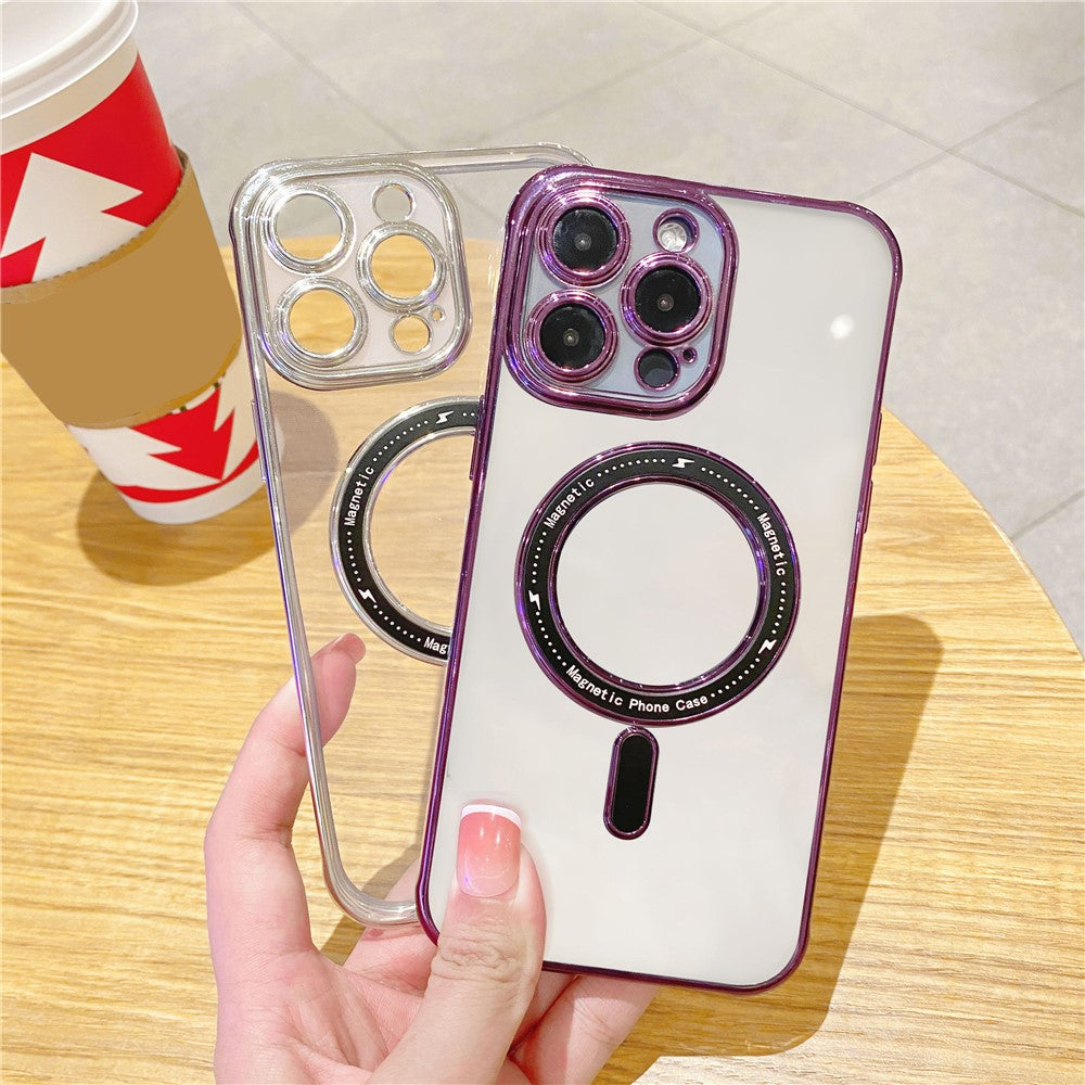 iPhone 14 Pro MagSafe Cover electroplate – Guld - produktbillede 7
