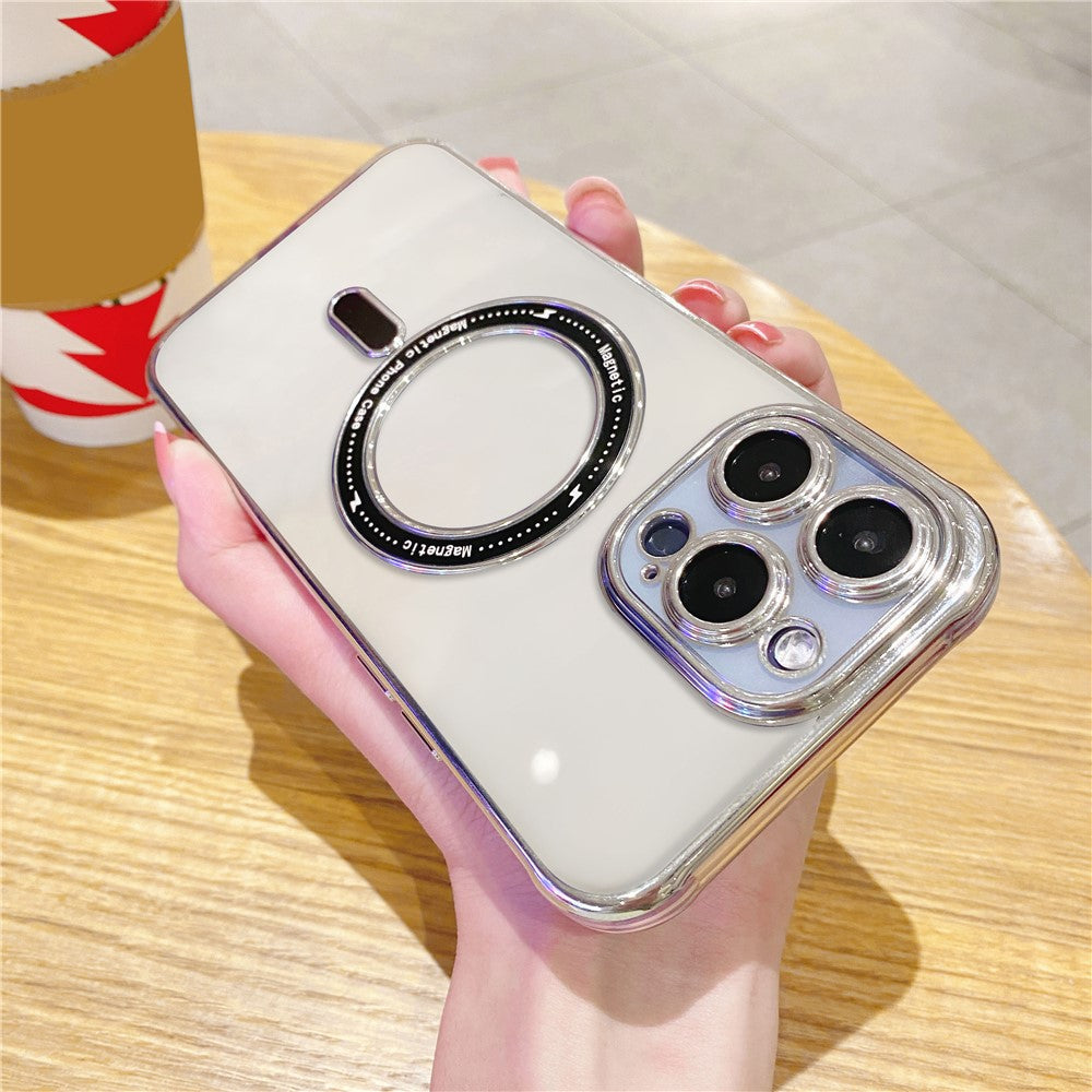 iPhone 14 Pro MagSafe Cover electroplate – Sølv - produktbillede 2