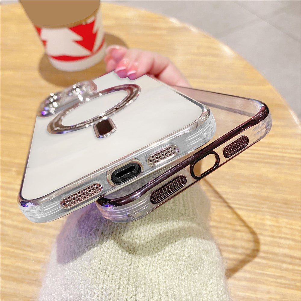 iPhone 14 Pro MagSafe Cover electroplate – Sølv - produktbillede 8