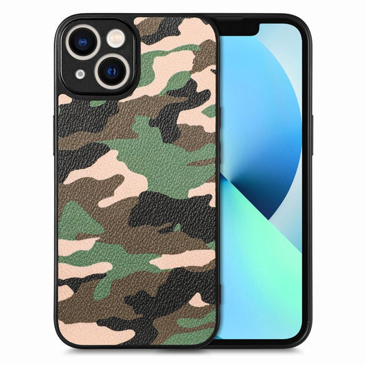 iPhone 13 mini Cover Camoflage – Grøn - produktbillede 1