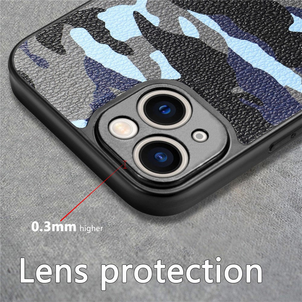 iPhone 13 mini Cover Camoflage – Grøn - produktbillede 5