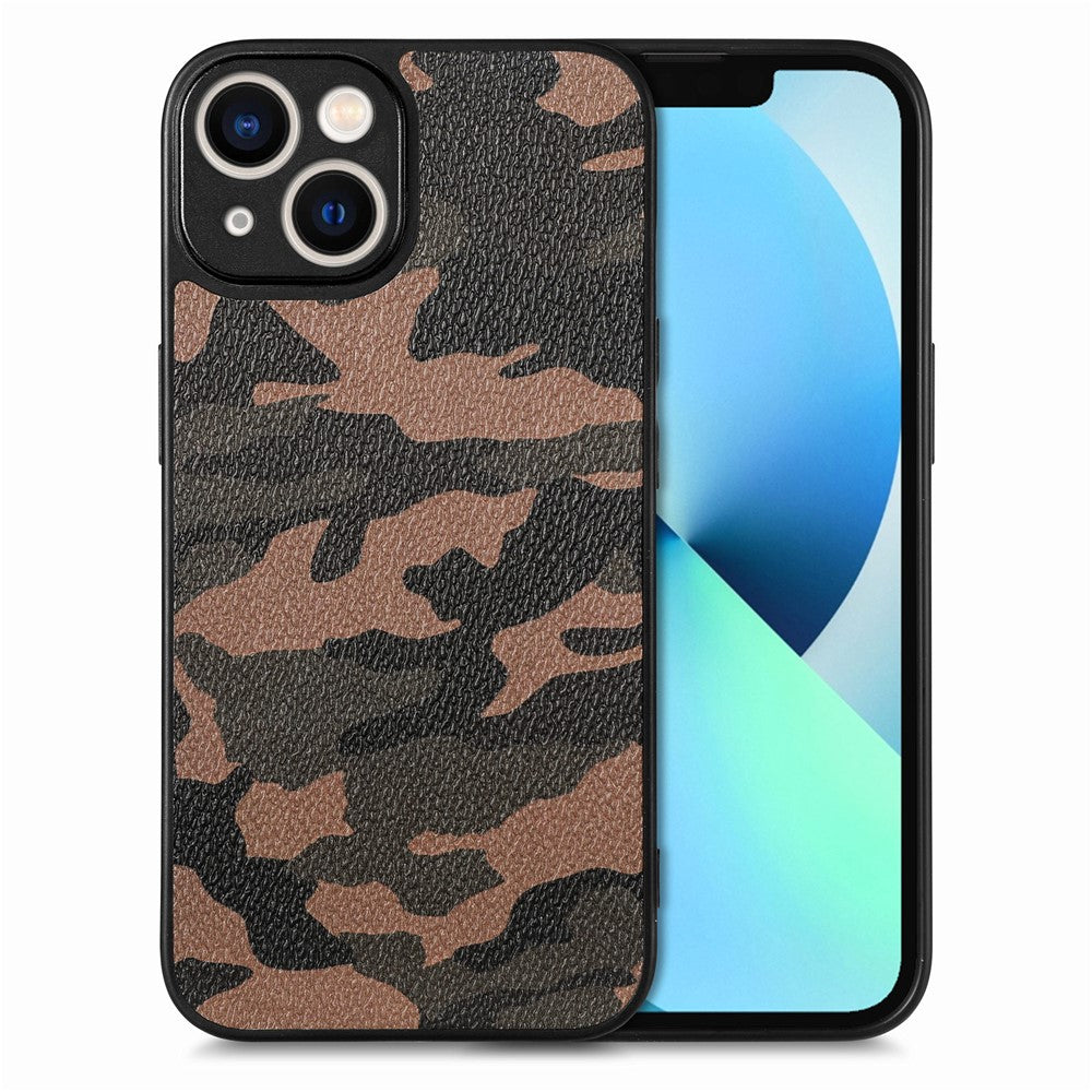iPhone 13 mini Cover Camoflage – Brun - produktbillede 1