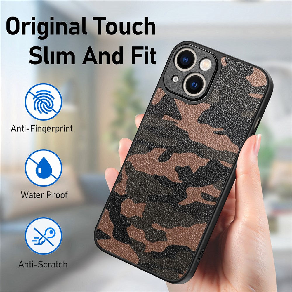 iPhone 13 mini Cover Camoflage – Brun - produktbillede 8
