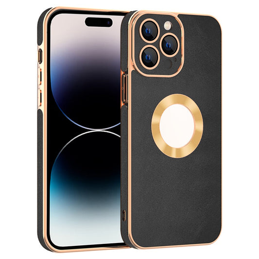 iPhone 14 Pro Cover Coated Electroplating Cell – Sort - produktbillede 1