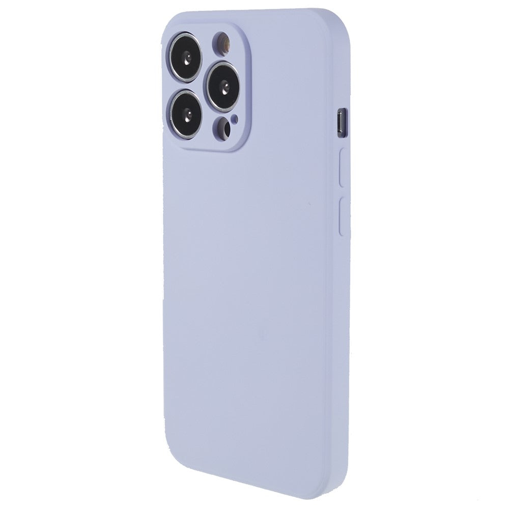 iPhone 13 Pro TPU Cover Soft Fiber Light – Lilla - produktbillede 1