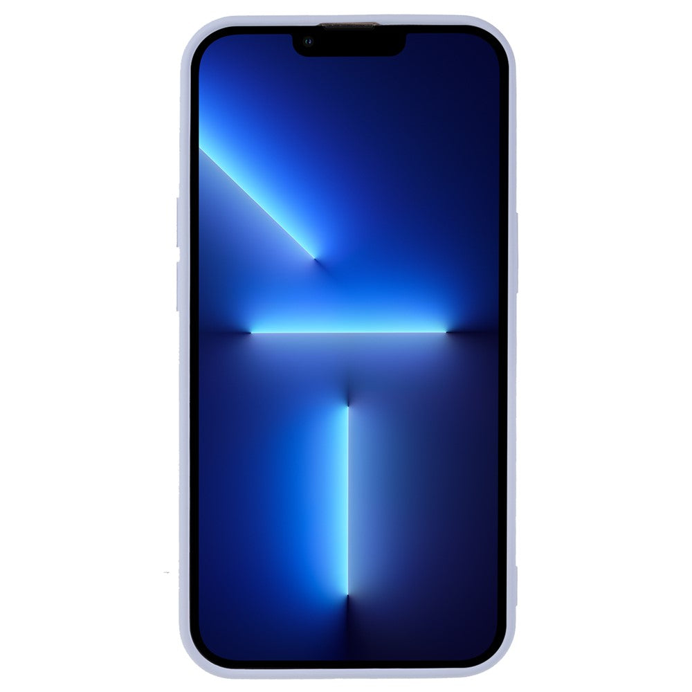 iPhone 13 Pro TPU Cover Soft Fiber Light – Lilla - produktbillede 2