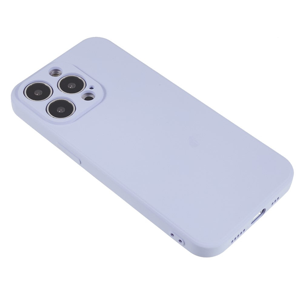 iPhone 13 Pro TPU Cover Soft Fiber Light – Lilla - produktbillede 4
