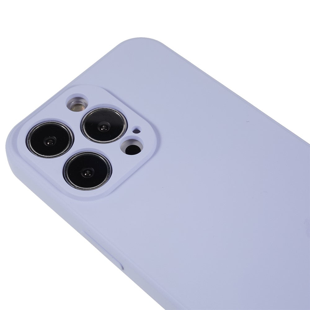 iPhone 13 Pro TPU Cover Soft Fiber Light – Lilla - produktbillede 5