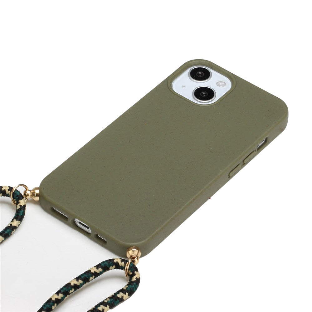 iPhone 15 Army Med Snor – Grøn - produktbillede 4