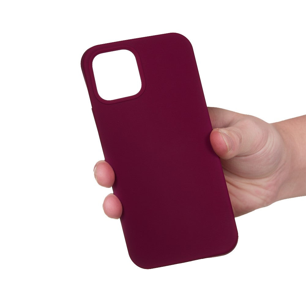 iPhone 15 Pro Max Silicone Cover Ensfarvet – Rød - produktbillede 4
