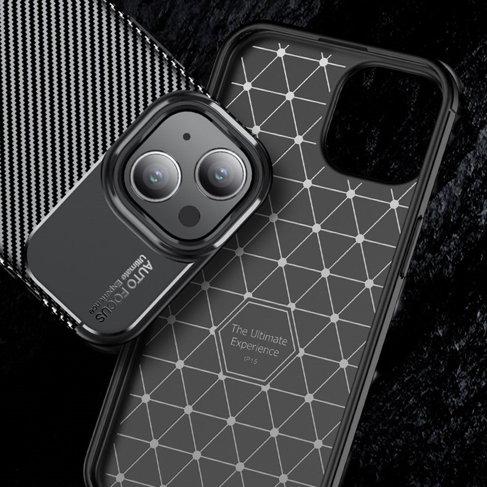 iPhone 15 Plus Cover Carbon - produktbillede 3