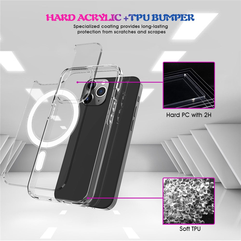 iPhone 15 Pro MagSafe Cover gennemsigtig - produktbillede 4