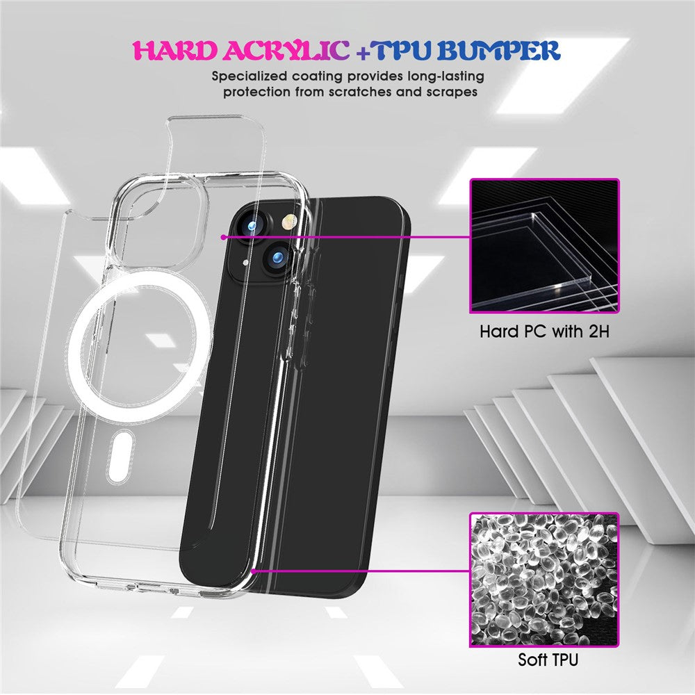 iPhone 15 Plus MagSafe Cover Transparant - produktbillede 4