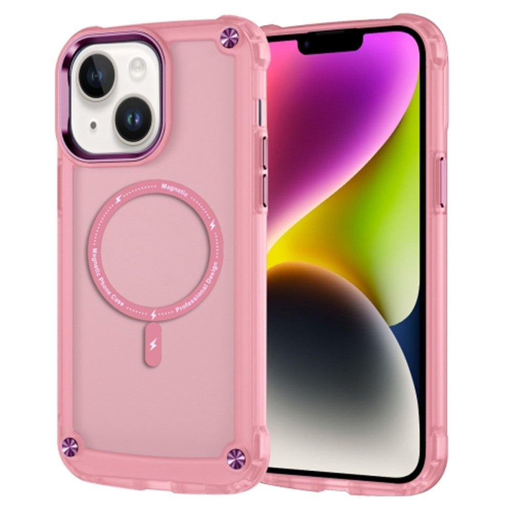 iPhone 14 Plus MagSafe Cover – Lyserød - produktbillede 1