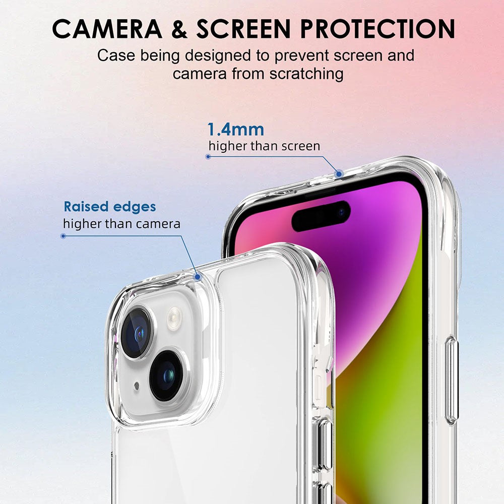 iPhone 15 Plus Cover Gennemsigtig – Transparent - produktbillede 4