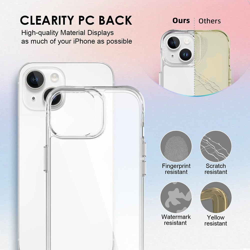 iPhone 15 Plus Cover Gennemsigtig – Transparent - produktbillede 5