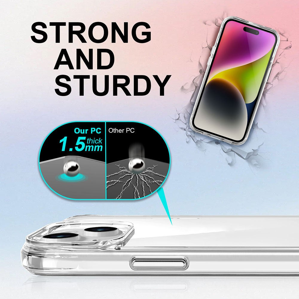 iPhone 15 Plus Cover Gennemsigtig – Transparent - produktbillede 6