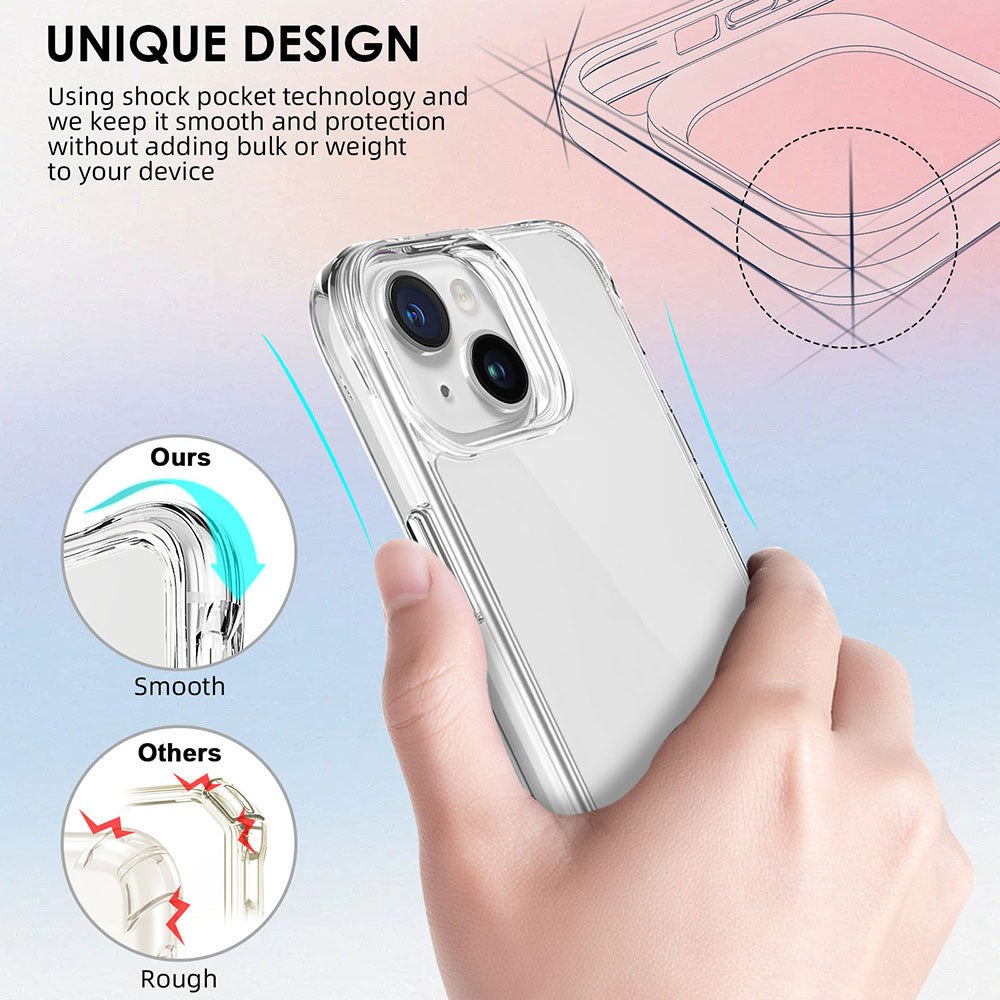 iPhone 15 Plus Cover Gennemsigtig – Transparent - produktbillede 7