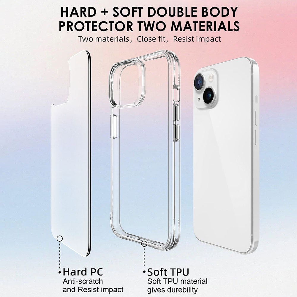 iPhone 15 Plus Cover Gennemsigtig – Transparent - produktbillede 9