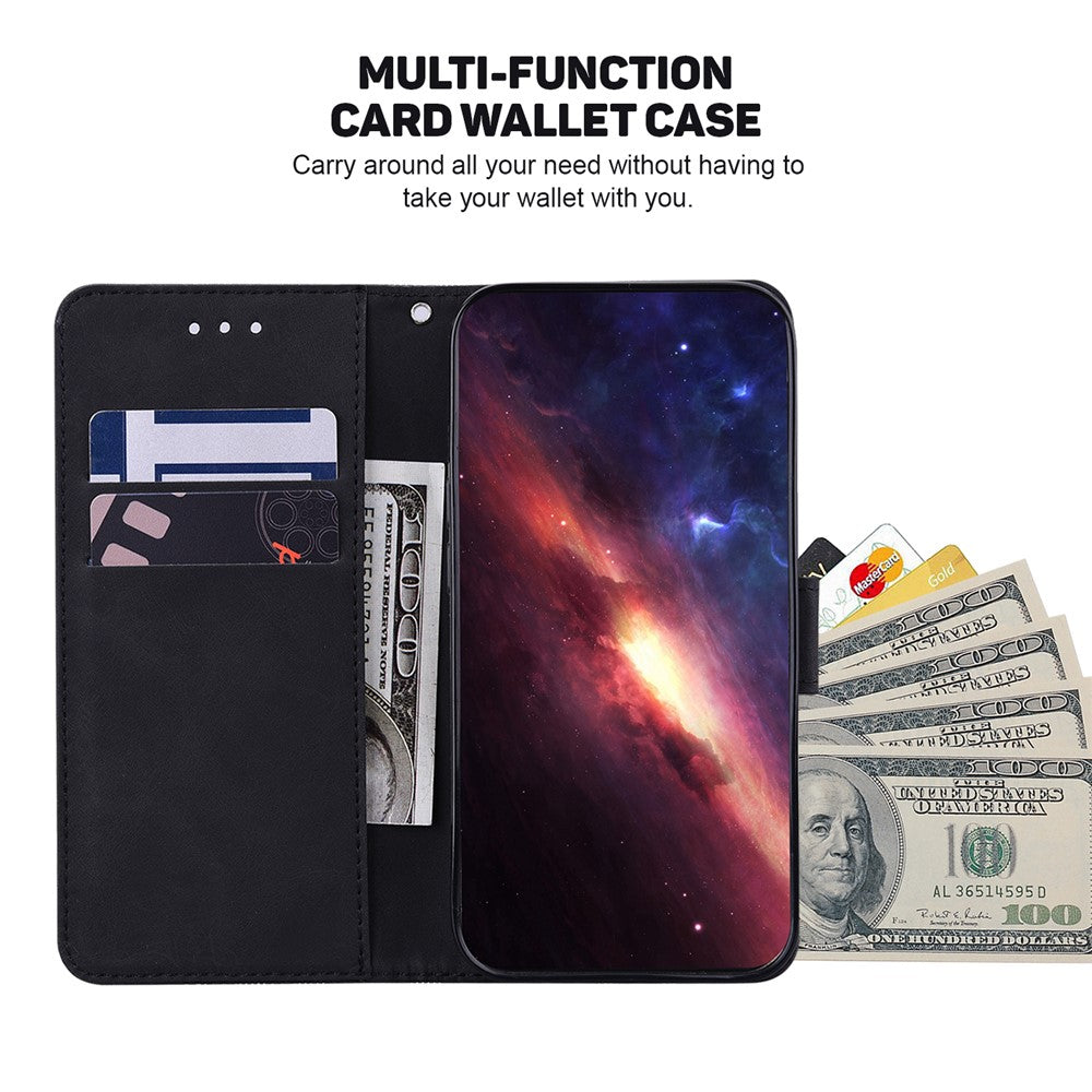 iPhone 15 Pro Wallet Flip Cover – Sort - produktbillede 2