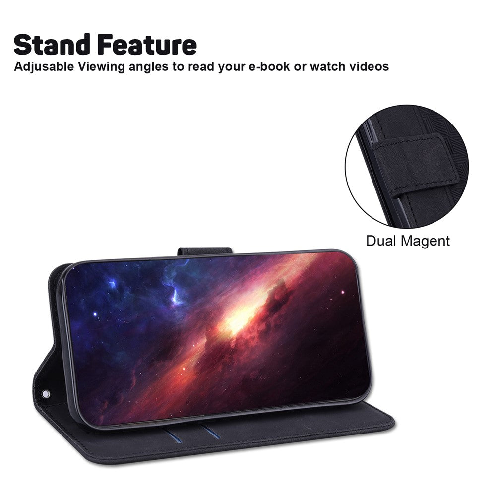 iPhone 15 Pro Wallet Flip Cover – Sort - produktbillede 3