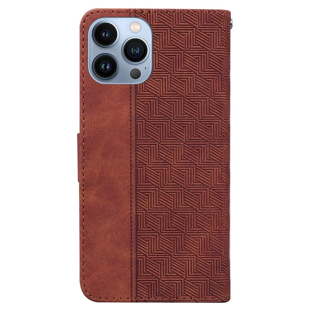 iPhone 15 Pro Wallet Flip Cover – Brun - produktbillede 7
