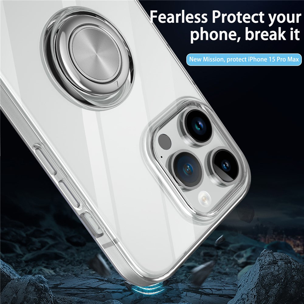 iPhone 15 Plus Cover M/ring – Transparent - produktbillede 6