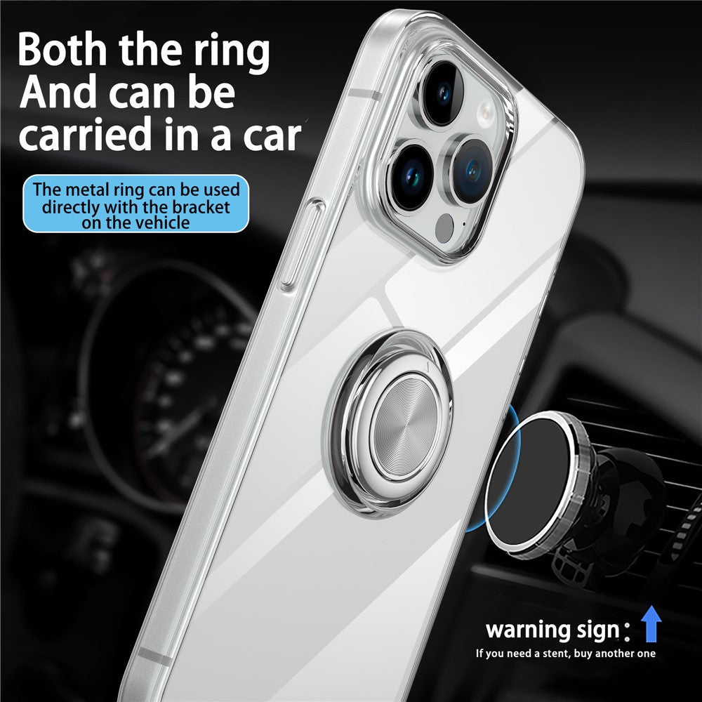 iPhone 15 Plus Cover M/ring – Transparent - produktbillede 7
