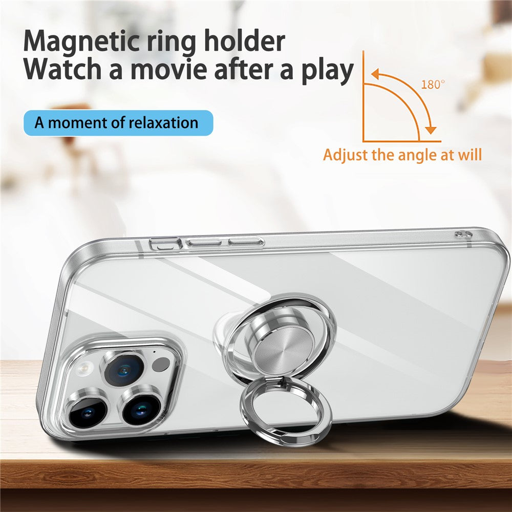 iPhone 15 Plus Cover M/ring – Transparent - produktbillede 9